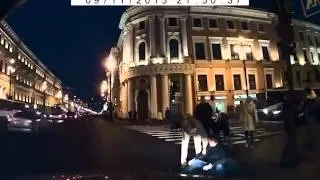 интересные дтп с видеорегистраторов 18+ 218 Car crash compilation Подборка Аварии И ДТП 2013