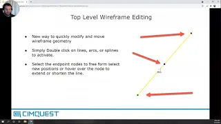 Top Level Wireframe Editing - Mastercam 2022
