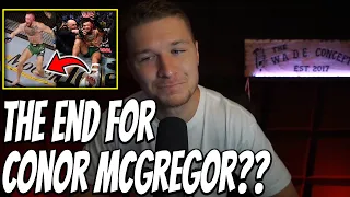 Conor McGregor BREAKS HIS LEG!! He May NEVER Be The Same Again.. l McGregor Poirier 3 Breakdown