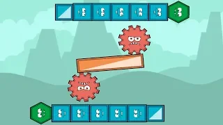 Blocks and Shapes Logic Puzzle Game, walkthrough. GORB - Shoot down stars.