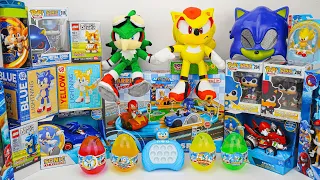 Sonic The Hedgehog Toys Unboxing ASMR | Jet The Hawk Plush, Super Sonic Gold, Lego Sonic, Sonic Mask