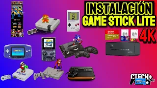 INSTALACIÓN GAME STICK LITE 4K (Y3) SEGUNDA PARTE NUEVOS ENLACES DE DESCARGA IMÁGENES 32 Y 64GB