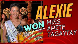 Alexie Brooks won Miss Arete Tagaytay | Miss Universe Philippines 2024 #missuniversephilippines2024
