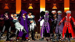 [KOF Mugen] Iori Yagami Team vs Krizalid Team