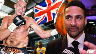 TYSON FURY FLYING IN CAMP! DEV SAHNI REVEALS ON OLEKSANDR USYK CLASH, REACTS TO SAM NOAKES WIN