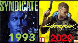 Evolution of Cyberpunk games 1993-2020