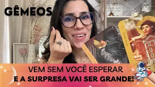 🚀GÊMEOS ♊️ TRÊS NOTÍCIAS QUE CHEGAM, A última você não esperava! VAI DAR BOM E VAI DAR O QUE FALAR!