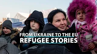 Meet Ukrainian refugees who fled the war