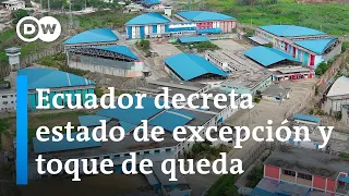 Tras la fuga de un líder criminal, el presidente de Ecuador decretó estado de excepción