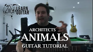 Architects - Animals Guitar Tutorial