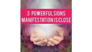 3 signs your #manifestation is super super close🤯