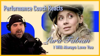 Performance Coach Reacts: Lara Fabian - I Will Always Love You (First Time Reaction)