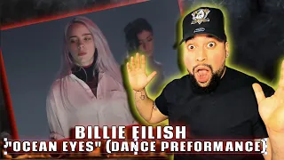 FIRST TIME LISTENING | Billie Eilish - Ocean Eyes (Dance Performance Video) | THIS WAS DOPE