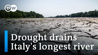 Historic drought is threatening Italy’s water supply | DW News