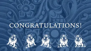 Yale Admission Bulldog Congrats 2021