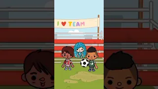 Love story princess ice blue and prince fire🥰👸❄🤴🔥 part 2 #tocaboca #tocalifeworld #shorts