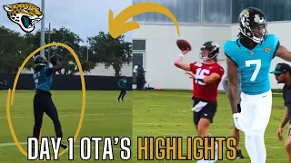 Brian Thomas Jr & The Jacksonville Jaguars LOOK Ready At OTAs... (Jaguars OTAs Highlights)