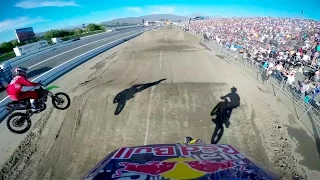 Travis Pastrana's Backflip Finish GoPro Run at Red Bull Straight Rhythm