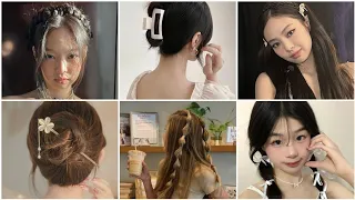 ♡ Hairstyles for girls ♡ Korean and aesthetic ✨️