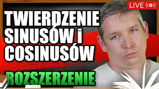 Planimetria - tw. sinusów i cosinusów. Poziom rozszerzony. Powtórka do matury z matematyki 2022.