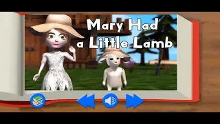 Mary Had a Little Lamb | Read Along Nursery Rhymes