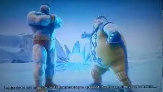 Street Fighter X Tekken - Zangief and Rufus Ending (English)