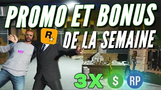 PROMO ET BONUS DE LA SEMAINE, ROCKSTAR RETOUR DE VACANCE - GTA ONLINE