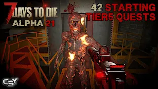 7 Days To Die (Alpha 21) | #42 Starting Tier 5 - Shotgun Messiah Factory