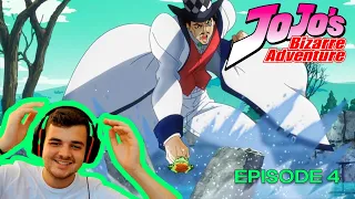 Reacting to JoJo's Bizarre Adventure Episode 4 - An Interesting Power System!