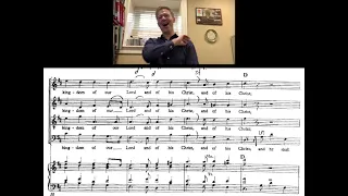 Hallelujah Chorus (Handel) - Tenor practice
