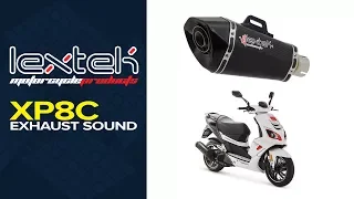 Lextek XP8C Exhaust Sound: Peugeot Speedfight 125 (09-16)