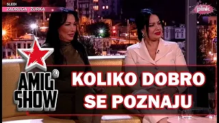 Koliko Dobro Se Poznaju - Zlata i Goca (Ami G Show S14)