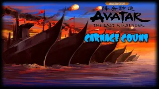 Avatar The last Airbender Carnage Count