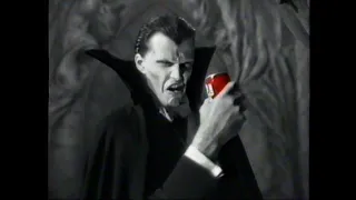 1992 Coca-cola Classic "Count Dracula - Can't beat the real thing" TV Commercial