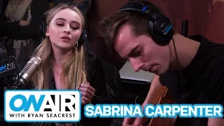Sabrina Carpenter Covers Bruno Mars' "That's What I Like" (Acoustic)  | On Air with Ryan Seacrest