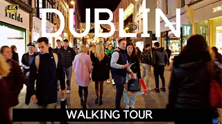 SATURDAY NIGHT IN DUBLIN 4K WALKING TOUR NOVEMBER 2022