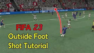 FIFA 23 Outside Foot Long Shot Tutorial