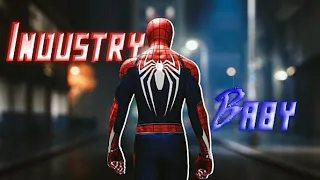 Spider-Man x industry baby | spiderman transition | #spiderman #industrybabyedit #transition