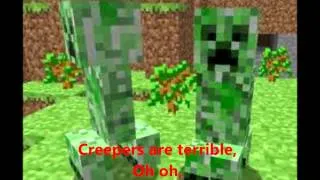 Creepers are Terrible - A Minecraft Parody of One Direction's What Makes You Beautiful Lyrics