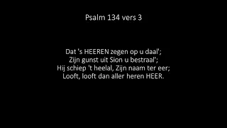 Psalm 134 vers 3