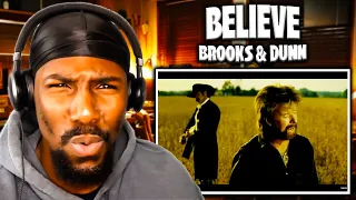 POWERFUL STORY! | Believe - Brooks & Dunn (Reaction)