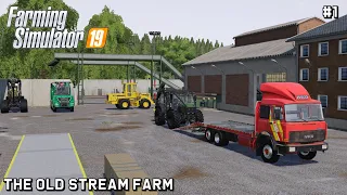 NEW SERIES! | Forestry and Farming on The Old Stream Farm | Farming Simulator 19 | Episode 1