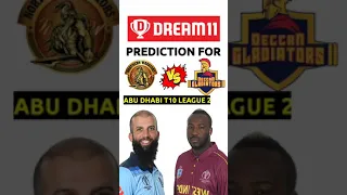 Northern Warriors vs Deccan Gladiators T10 league Dream11 Prediction | NW vs DG Dream11 Prediction