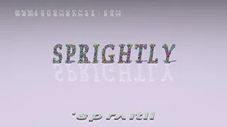 sprightly - pronunciation + Examples in sentences and phrases