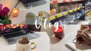 AESTHETIC VIDEO | mini park trip 🏕, journaling 📕, yummy dessert 🍮 ,grocery shopping 🛍 and more