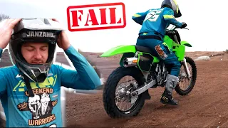 I Broke This KX 500