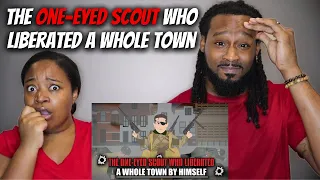 🇨🇦 American Couple Reacts "The One-eyed Scout who Liberated a Whole Town by Himself"