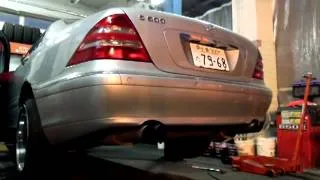 W220 S600 V12 sound