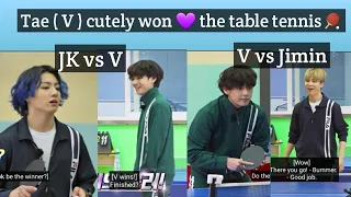 vkook (vs) vmin🏓Run BTS !Ep-139