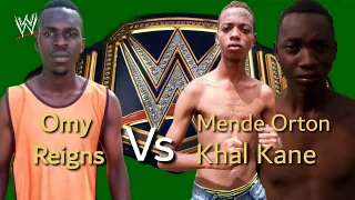 Wwe Tanzania Full Match Roman Reigns Vs Rand Orton and Kane